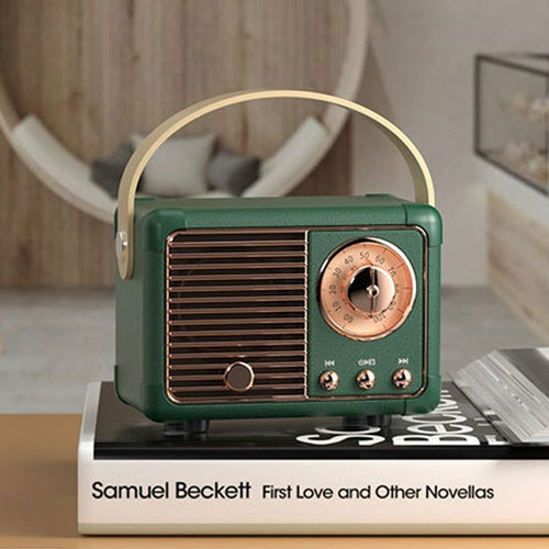 Retro Bluetooth Speaker with FM Radio