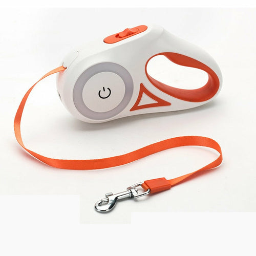 LED Retractable Dog Leash