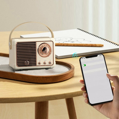 Retro Bluetooth Speaker with FM Radio
