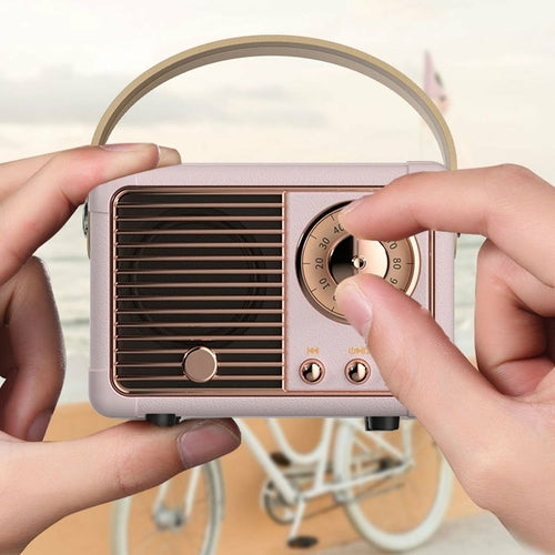 Retro Bluetooth Speaker with FM Radio