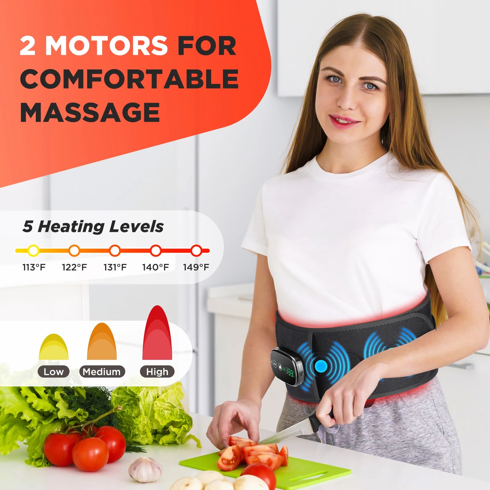 Infrared Heating Massage Belt