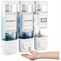 3-in-1 Wall-Mounted Shower Dispenser
