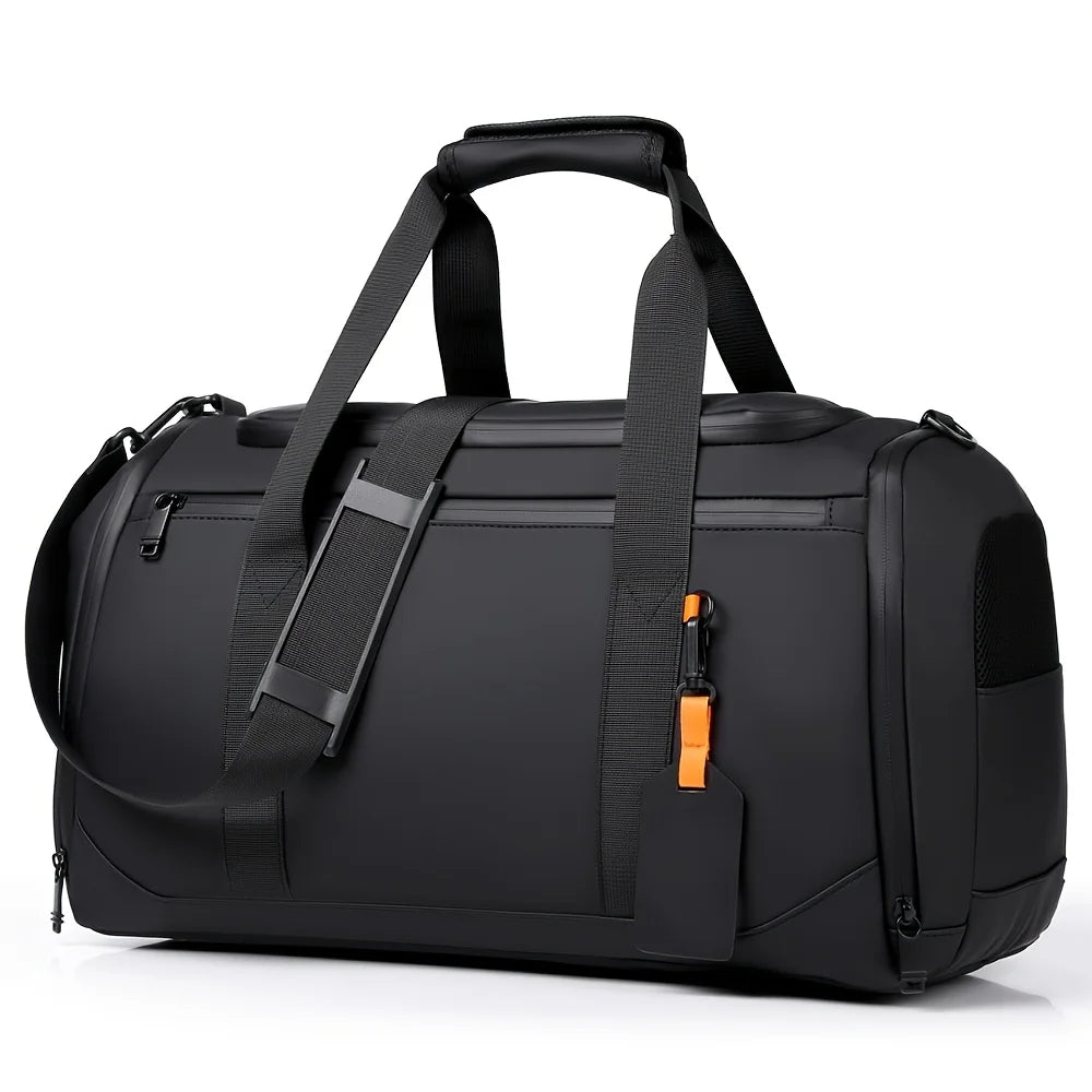 Large Capacity Travel Bag,Portable Overnight Duffel Bag,Sport Fitness Tote Bag,Perfect for Fitness, Sports And Adventures