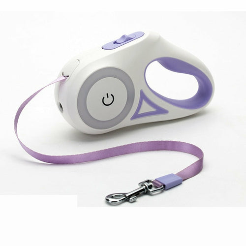 LED Retractable Dog Leash