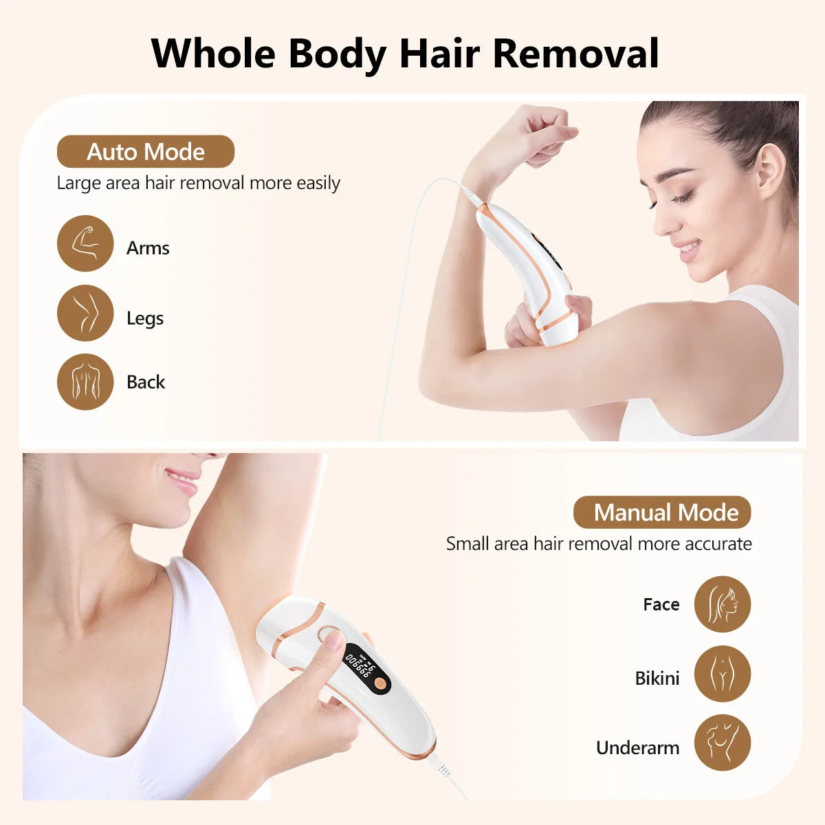 IPL Laser Hair Removal Epilator