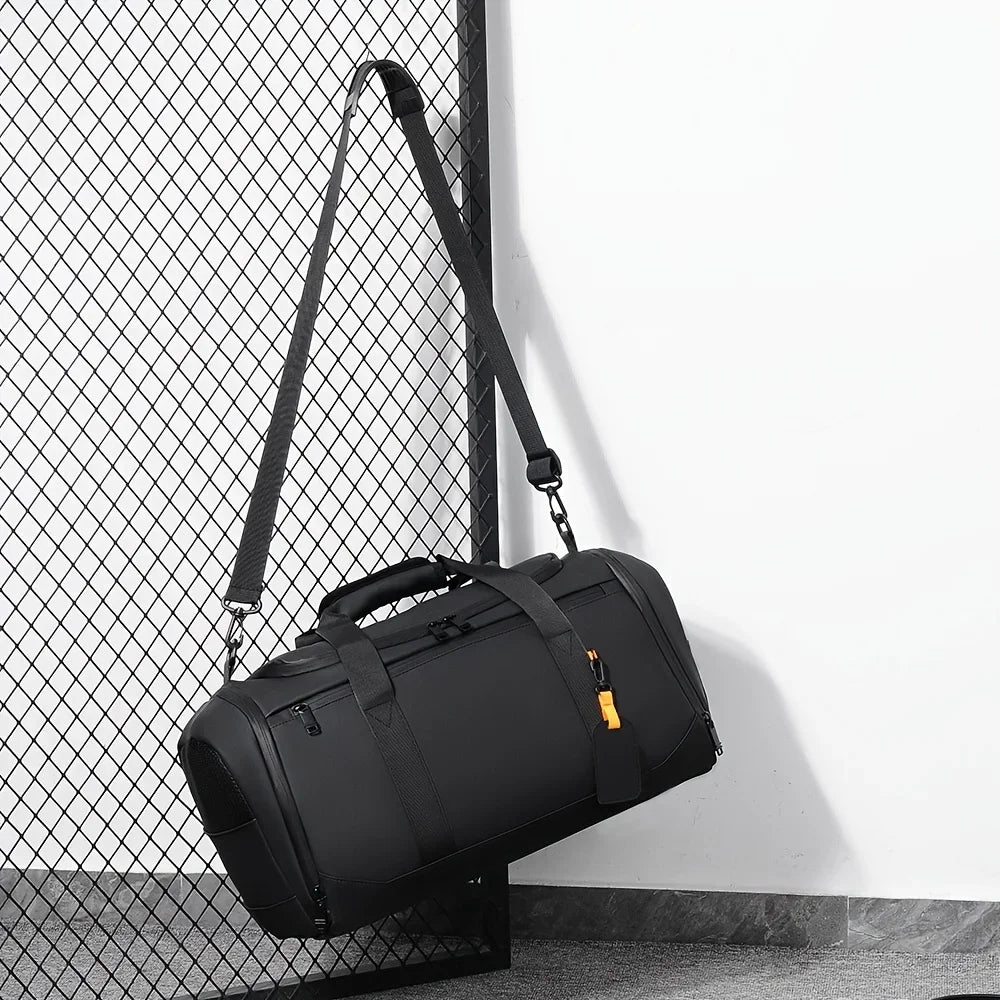 Large Capacity Travel Bag,Portable Overnight Duffel Bag,Sport Fitness Tote Bag,Perfect for Fitness, Sports And Adventures