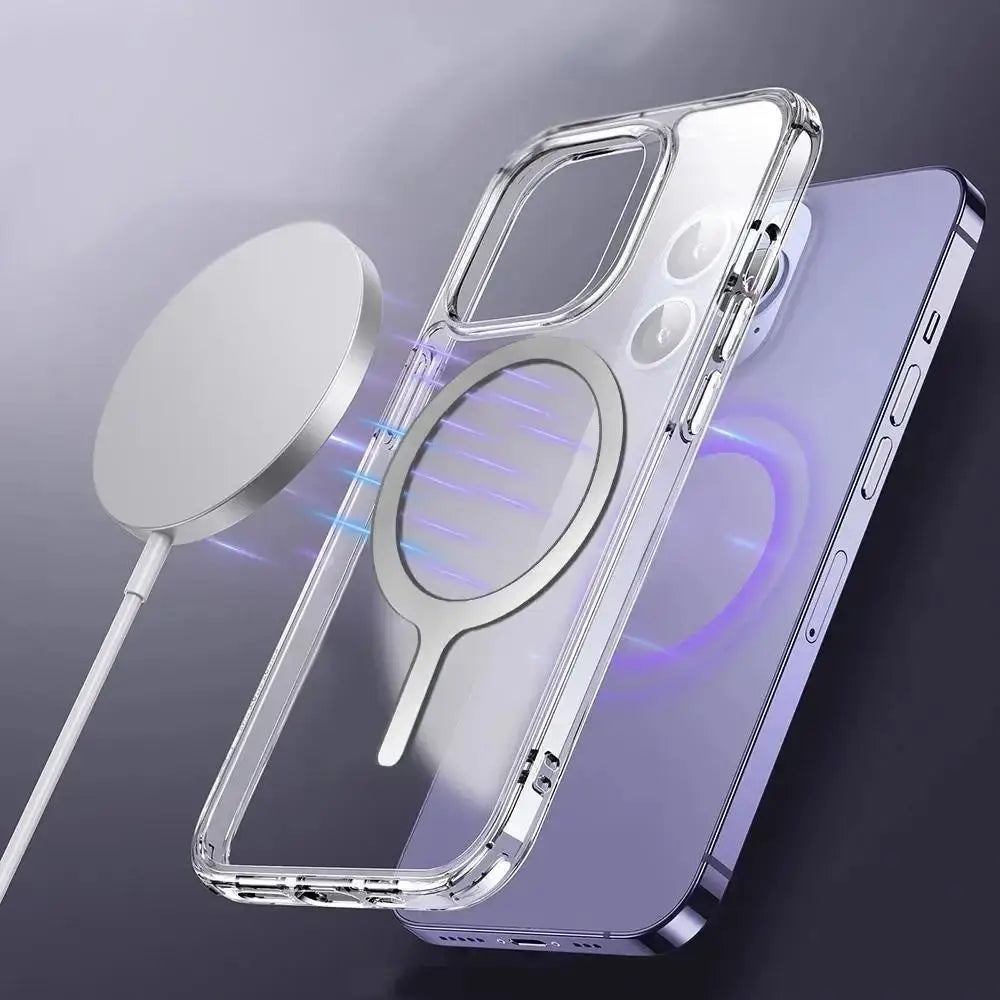 1/5Pcs Magnetic Magnet Metal Plate Ring Stainless Steel Universal Iron Sheet Sticker Wireless Charger Q Styling