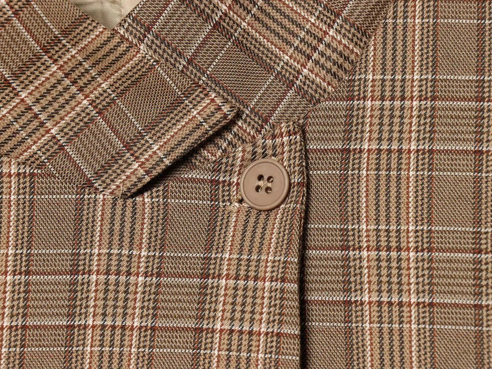 KONDALA Vintage Chic Plaid Blazer Women 2026 Spring Trends Hacking Blazer Elegant Commute High Street Lady Single Buckle Blazer