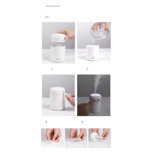 Aroma Oil Diffuser & Humidifier